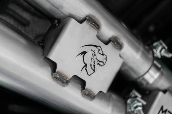 MBRP Exhaust 3in. Cat-BackDual Split Rear ExitRace VersionT304CF Tips. - S51543CF thumbnail 4
