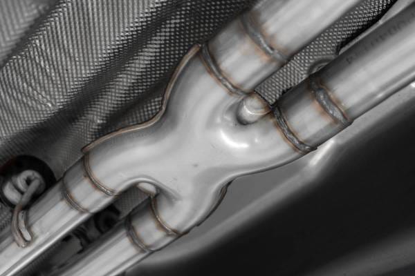 MBRP Exhaust 2.5in. Cat-BackDual Rear ExitT304Quad CF Tips - S52053CF thumbnail 4