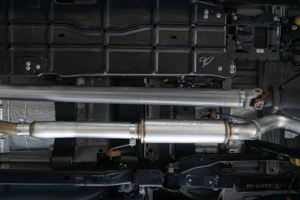 MBRP Exhaust 4in. Resonator-BackSingle Side ExitStreet VersionBLK - S5247BLK thumbnail 4