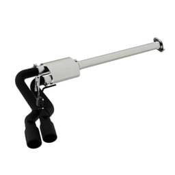 MBRP Exhaust 3in. Cat-BackPre-Axle Dual Outlet Single SideRace VersionBLK - S5260BLK