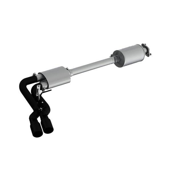 MBRP Exhaust 3in. Cat-BackPre-Axle Dual OutletPassenger sideStreet VersionBLK - S5262BLK