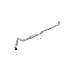 MBRP 4" Downpipe-Back Exhaust w/ Muffler - 2001-2004 GM 6.6L Duramax - S6005P