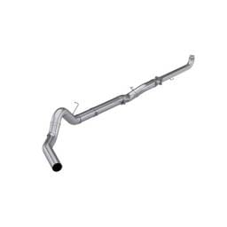 MBRP 5" Downpipe-Back Exhaust w/o muffler - 2001-2004 GM 6.6L Duramax - S60210PLM