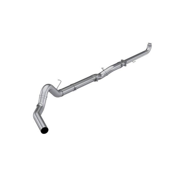 MBRP 5" Downpipe-Back Exhaust w/o muffler - 2001-2004 GM 6.6L Duramax - S60210PLM