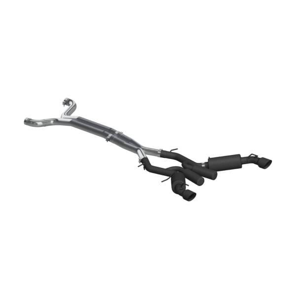 MBRP Exhaust 3in. Cat-BackDual MufflerDual Split Rear ExitBLK - S7035BLK