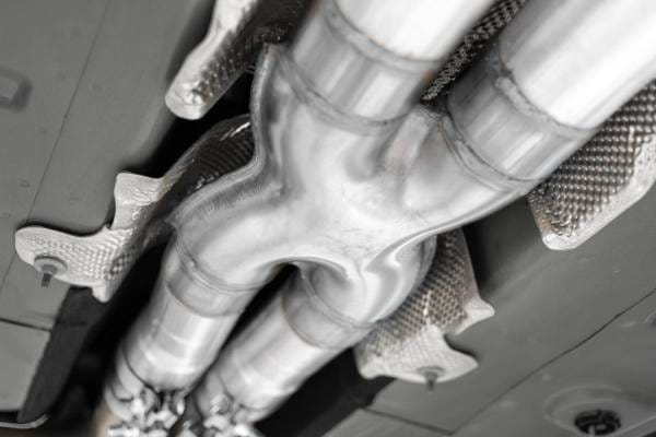 MBRP Exhaust 3in. Cat-BackDual Rear ExitStreet VersionT304Quad CF Tips - S71133CF thumbnail 4