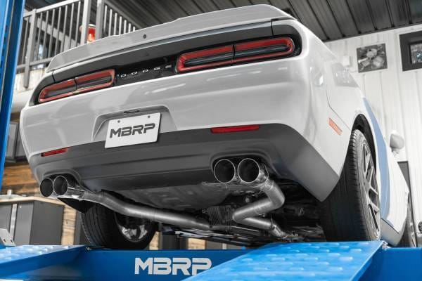 MBRP Exhaust 3in. Cat-BackDual Rear ExitStreet VersionT304Quad CF Tips - S71153CF thumbnail 2