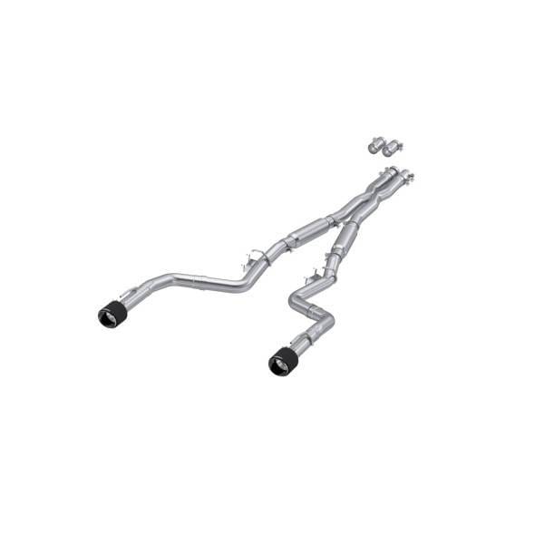 MBRP Exhaust 3in. Cat-BackDual Rear ExitStreet VersionT304Dual CF Tips - S71173CF