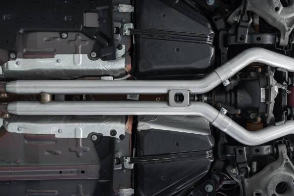 MBRP Exhaust 3in. Cat-BackDual Rear ExitQuad TipsStreet VersionAL - S7205AL thumbnail 3