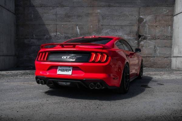 MBRP Exhaust 3in. Cat-BackDual Rear ExitActive ExhaustT304Quad CF Tips. - S72093CF thumbnail 4