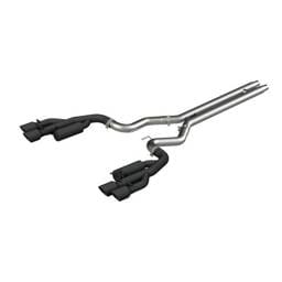 MBRP Exhaust 3in. Cat-BackDual Rear ExitQuad TipsRace VersionBLK - S7207BLK