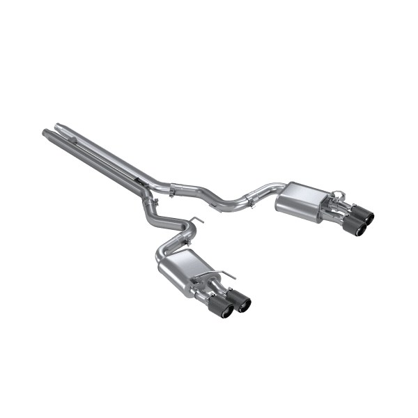 MBRP Exhaust 3in. Cat-BackDual Rear ExitActive ExhaustT304Quad CF Tips. - S72093CF