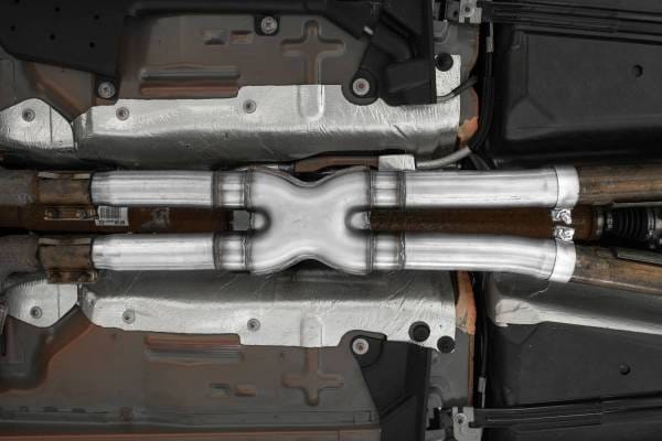 MBRP Exhaust 2.5in. Resonator BypassX-PipeAL - S7213AL thumbnail 3