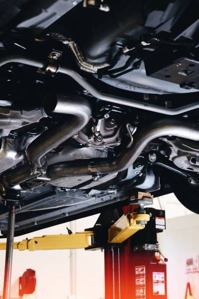 MBRP Exhaust 3in. Cat-BackQuad Rear ExitT304CF TipsActive - S72233CF thumbnail 3