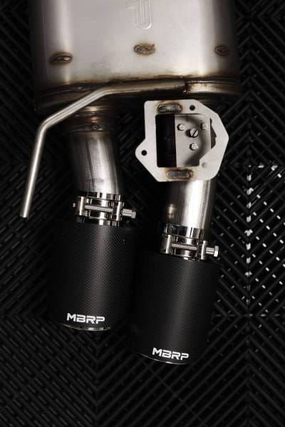 MBRP Exhaust 3in. Cat-BackQuad Rear ExitT304CF TipsActive - S72233CF thumbnail 4