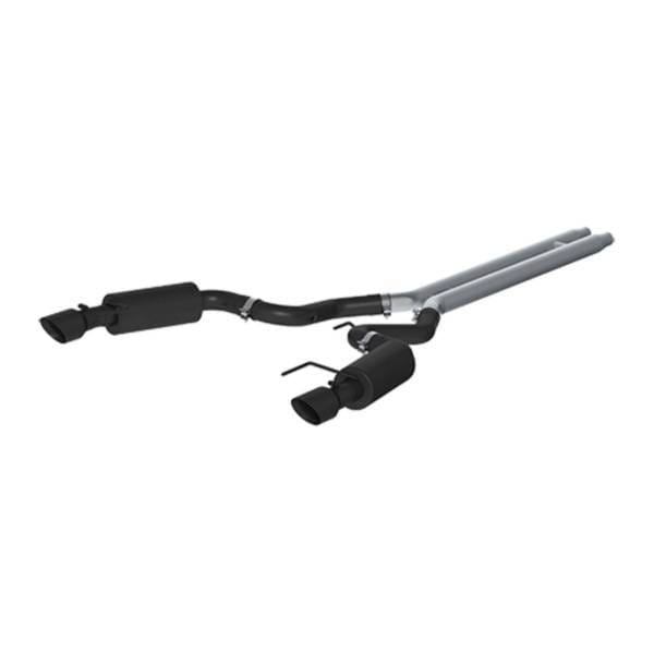 MBRP Exhaust 3in. Cat-BackDual Split Rear ExitStreet VersionBLK - S7239BLK
