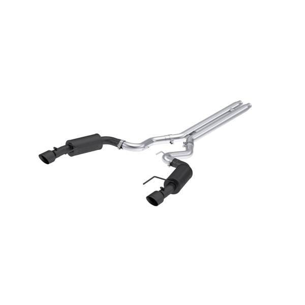 MBRP Exhaust 3in. Cat-BackDual Split Rear ExitStreet VersionBLK - S7251BLK