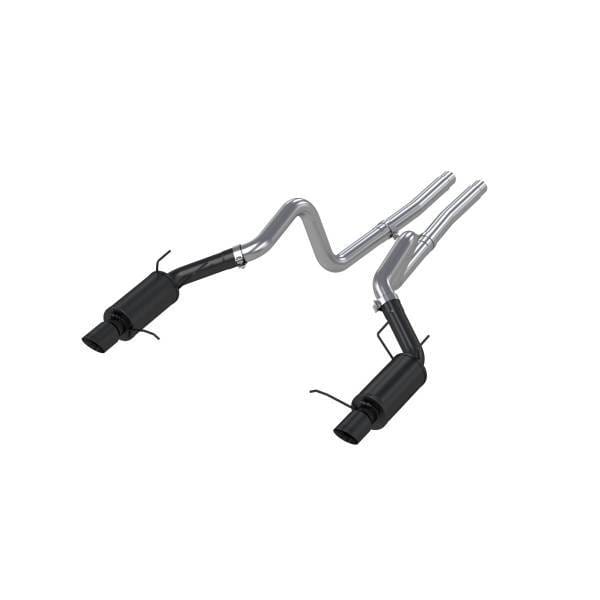 MBRP Exhaust 3in. Cat-BackDual Split Rear ExitStreet VersionBLK - S7258BLK