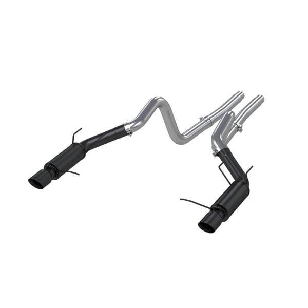 MBRP Exhaust 3in. Cat-BackDual Split Rear ExitRace VersionBLK - S7264BLK