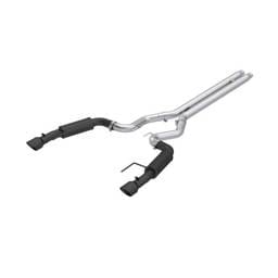 MBRP Exhaust 3in. Cat-BackDual Split Rear ExitRace VersionBLK - S7253BLK