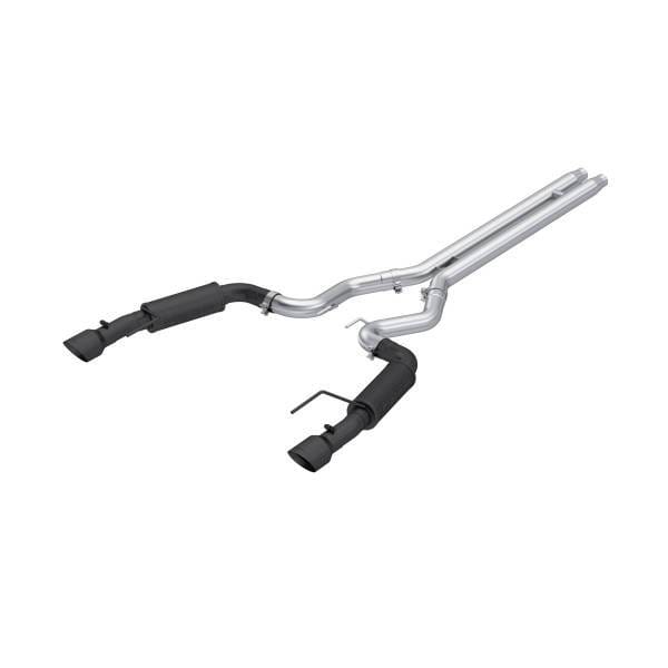 MBRP Exhaust 3in. Cat-BackDual Split Rear ExitRace VersionBLK - S7253BLK