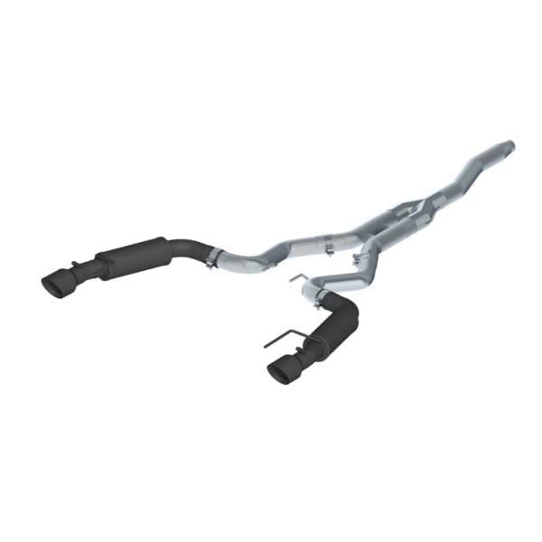 MBRP Exhaust 3in. Cat-BackDual Split Rear ExitRace VersionBLK - S7275BLK