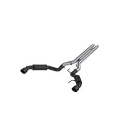 MBRP Exhaust 3in. Cat-BackDual Split Rear ExitRace VersionBLK - S7278BLK