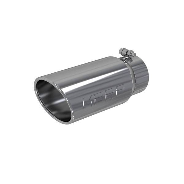 MBRP Exhaust 5" Inlet ODAngled Rolled End4" Inlet ID12" LengthT304 - T5051