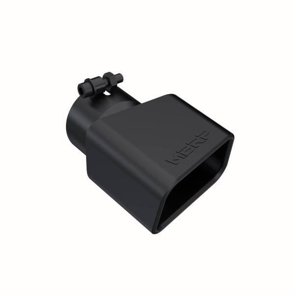MBRP Exhaust Tip4 in. x 3in.RectangleAngled CutBLK - T5120BLK