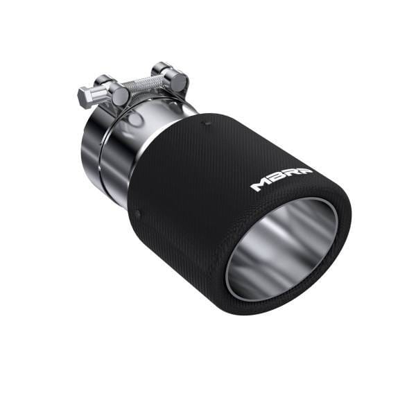 MBRP Exhaust Tip 4in.OD3in. inlet7.7in. LengthT304 - T5122CF