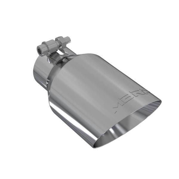 MBRP Exhaust Tip4in. O.D.Dual Wall Angled2in. inlet8in. lengthT304. - T5123