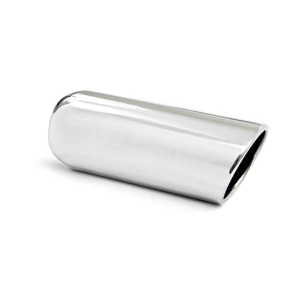 MBRP Exhaust 4in. OD2.5in. inlet12in. in lengthAngled cut Rolled EndWeld onT304. - T5140