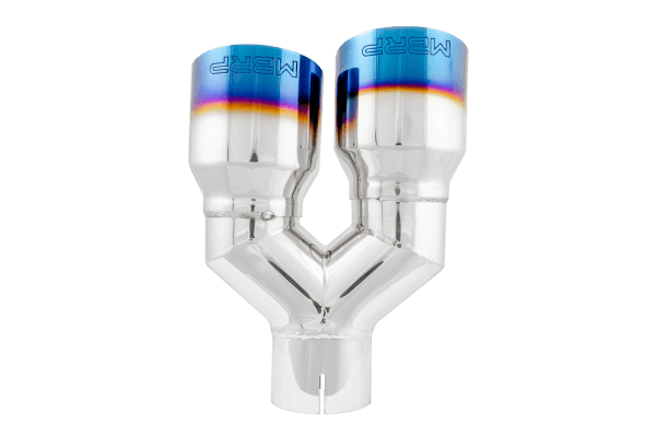MBRP Exhaust 2.5" Inlet Exhaust Tip. T304 Stainless Steel, Burnt End. - T5170BE thumbnail 3