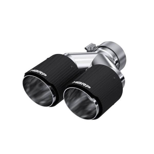 MBRP Exhaust Tip4in. O.D Out3in. IDDual WallCF T304 - T5182CF
