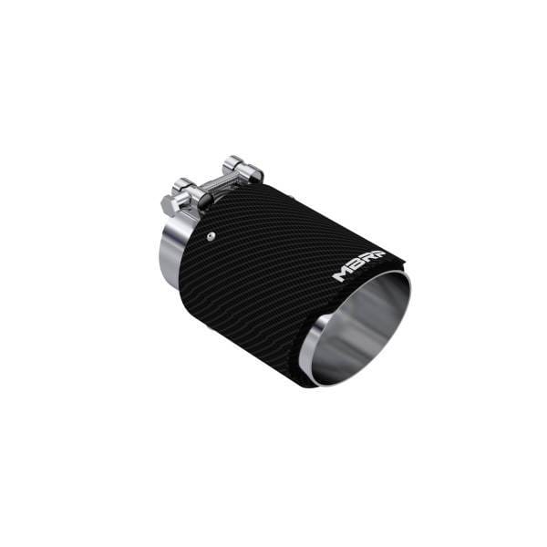 MBRP Exhaust Tip4in. OD Out3in. ID6.13in LengthDual WallCF T304 - T5188CF