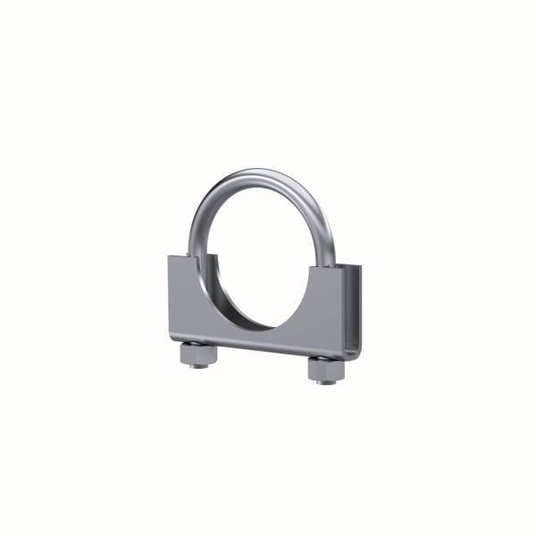 MBRP Exhaust 2.5in. Saddle Clamp-Mild Steel - GP25C