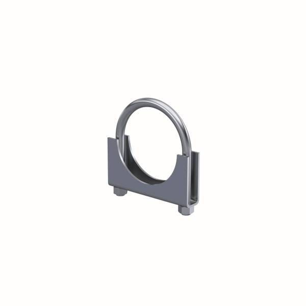 MBRP Exhaust 3in. Saddle Clamp-Mild Steel - GP3C