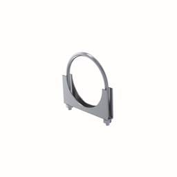 MBRP Exhaust 5in. Saddle Clamp-Mild Steel - GP5C