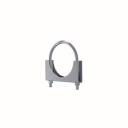 MBRP Exhaust 4in. Saddle Clamp-Mild Steel - GP4C
