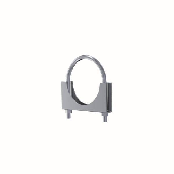 MBRP Exhaust 4in. Saddle Clamp-Mild Steel - GP4C