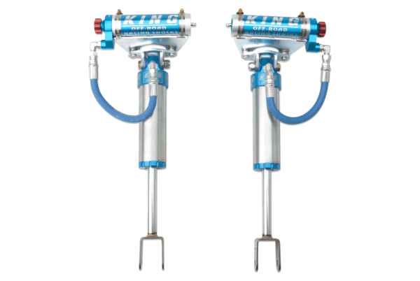 King Shocks 2011+ GM 2500/3500/HD Front 2.5 Dia Remote Res Shock w/Adjuster (Pair) - 25001-302A-EXT