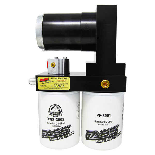 FASS Titanium Signature Series Diesel Fuel System 100GPH GM Duramax 6.6L 2011-2014 - TSC11100G