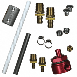 FASS STK1003 Diesel Fuel 5/8 In Fuel Module Suction Tube Kit Includes Bulkhead Fitting - STK1003