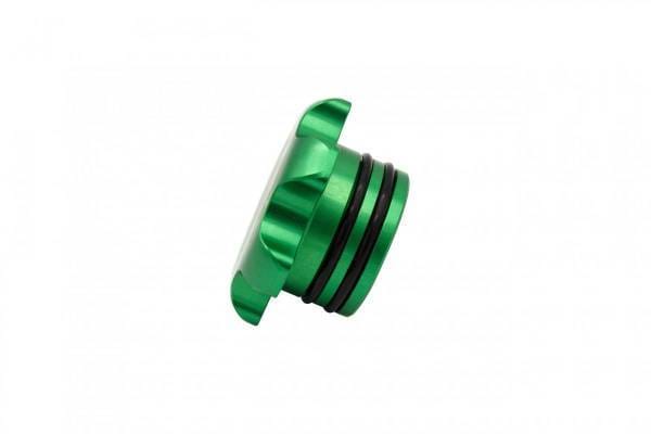 Fleece Performance Green Anodized Billet Fuel Cap For 2013-2018 Cummins - FPE-FC-1316-GRN thumbnail 2