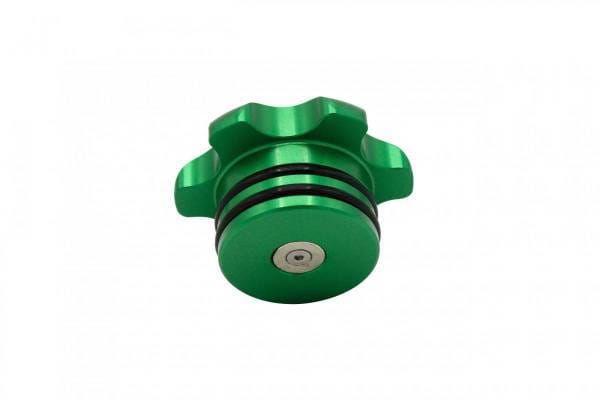 Fleece Performance Green Anodized Billet Fuel Cap For 2013-2018 Cummins - FPE-FC-1316-GRN thumbnail 3