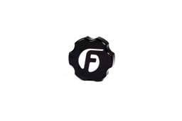 Fleece Performance Cummins Billet Oil Cap Cover Black - FPE-OC-CR-F