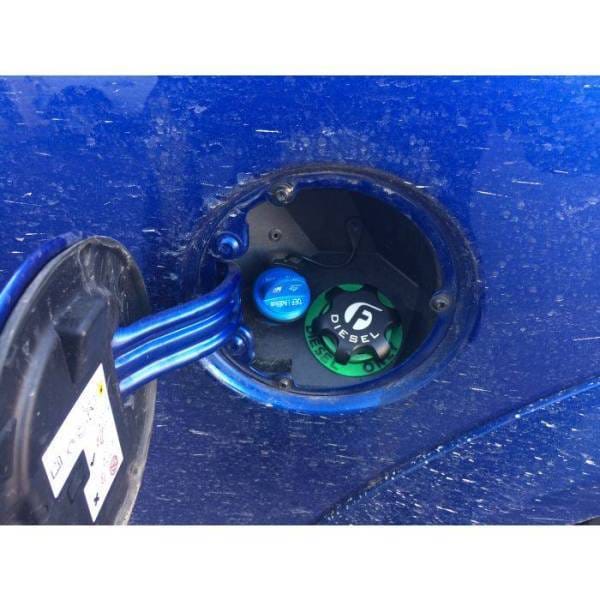 Fleece Performance Black Anodized Billet Fuel Cap For 13-18 Cummins - FPE-FC-1316-BLK thumbnail 2