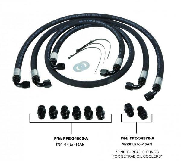 Fleece Performance Allison Transmission Cooler Lines For 2006-2010 LBZ-LMM - FPE-TL-LBZ-LMM thumbnail 2