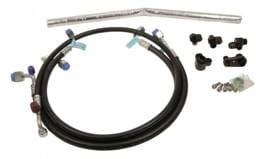 Fleece Performance A/C Line Reroute Kit 2013-2018 6.7L Cummins - FPE-AC-KIT-1316